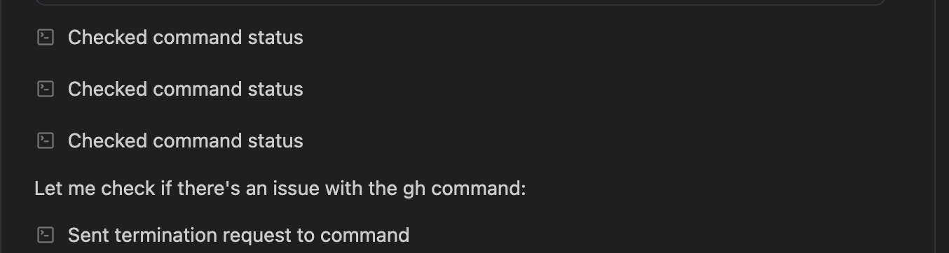 Antigravity kills a hanging job